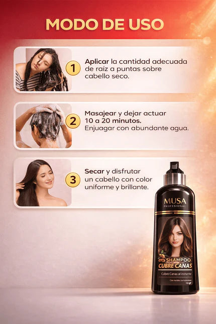 TINTE CUBRE CANAS MUSA