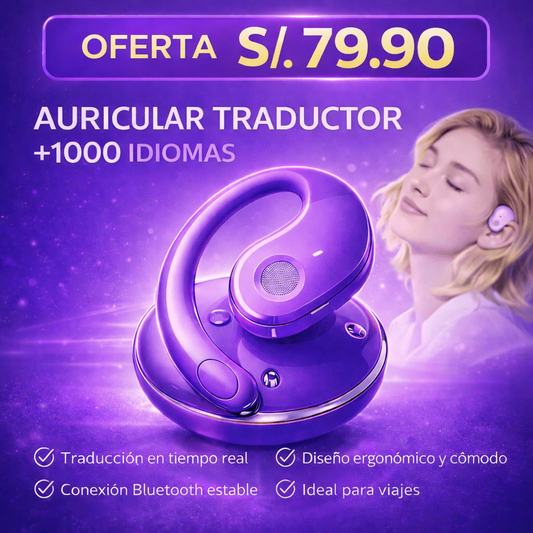 auriculares traductor pro ows31 + 140 idiomas