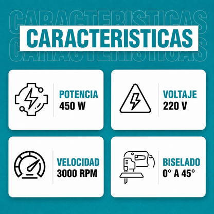 SIERRA CALADORA ELÉCTRICA 450W