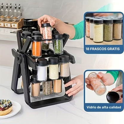 CONDIMENTERA CARRUSEL🎁( FRASCOS GRATIS)🎁